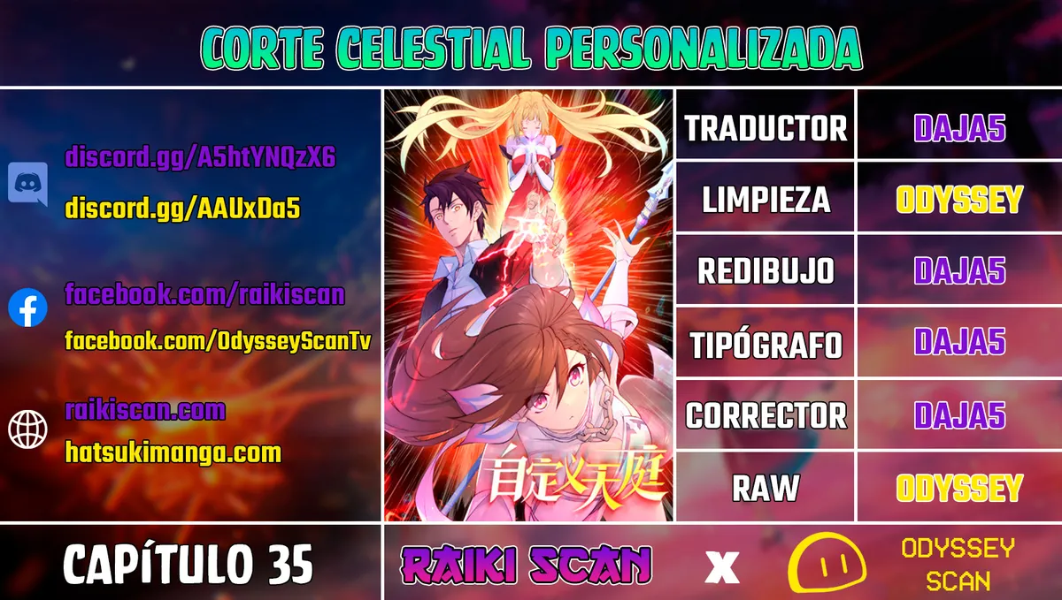 Corte celestial personalizada Capítulo 35 en Línea - página 1