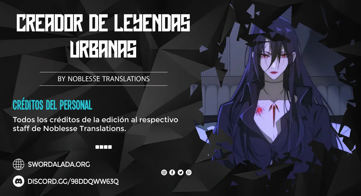 Creador de Leyendas Urbanas Capítulo 50 en Línea - página 1
