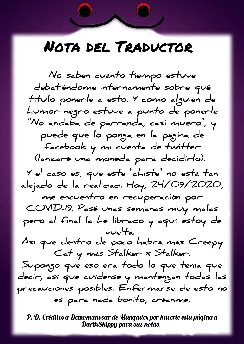 Creepy Cat Capítulo 143 en Línea - página 2