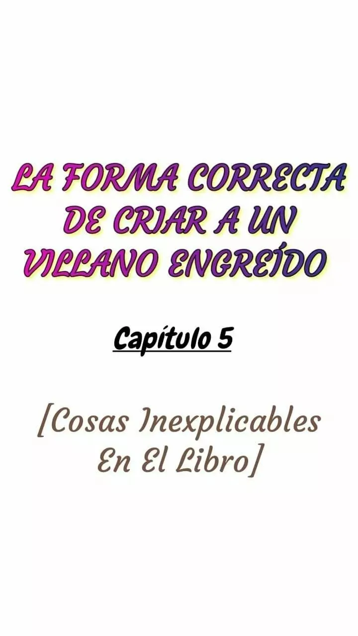 CRIAR A UN VILLANO ENGREÍDO Capítulo 5 en Línea - página 4