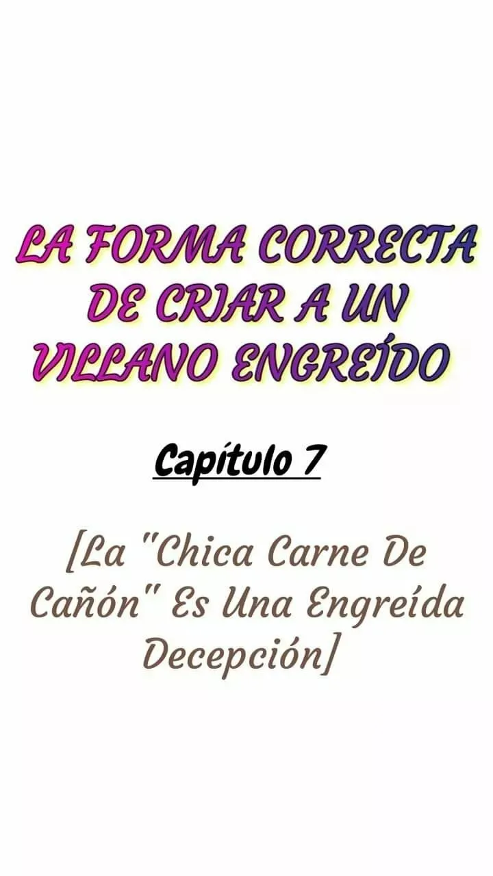 CRIAR A UN VILLANO ENGREÍDO Capítulo 7 en Línea - página 4