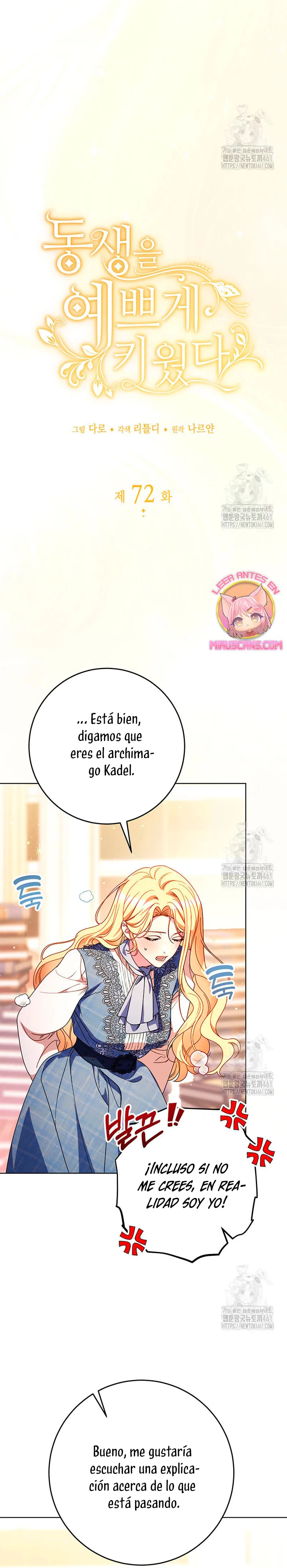Criaré bien a mi hermana pequeña Capítulo 72 en Línea - página 4