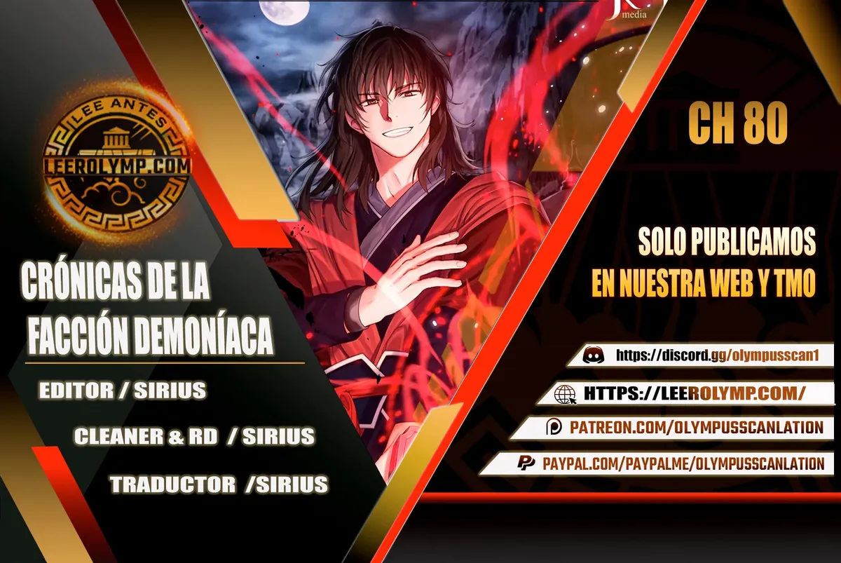 Crónicas de la Facción Demoníaca Capítulo 80 en Línea - página 1
