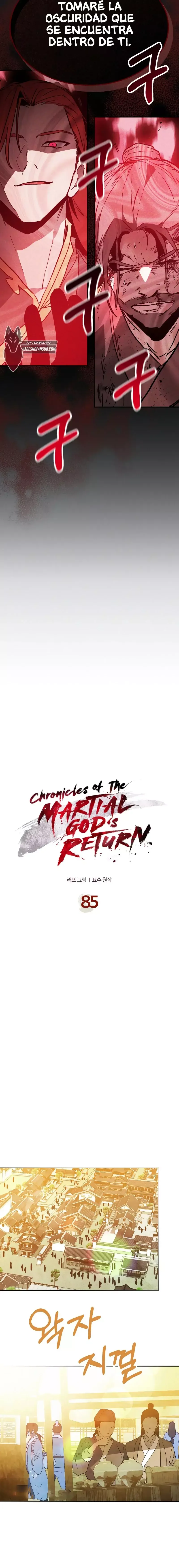 Crónicas del Regreso del Dios marcial Capítulo 85 en Línea - página 7
