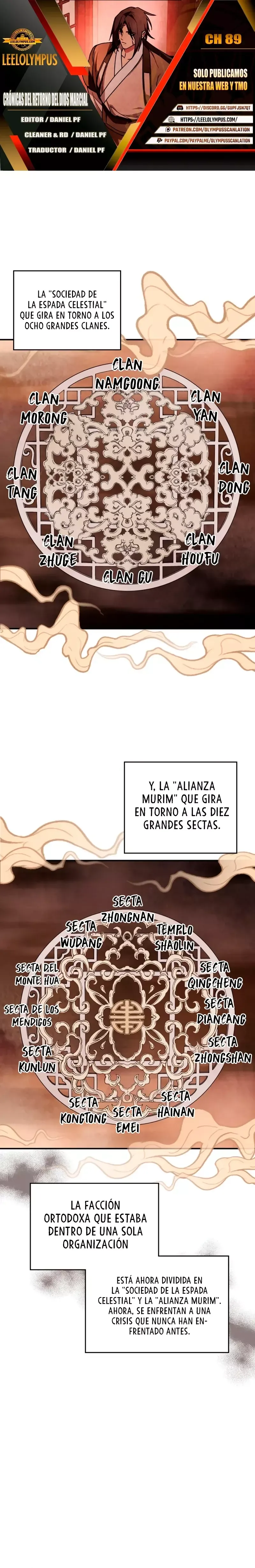 Crónicas del Regreso del Dios marcial Capítulo 89 en Línea - página 1
