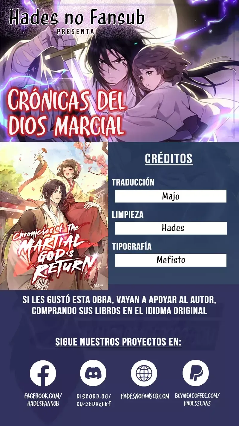 Crónicas del Regreso del Dios marcial Capítulo 93 en Línea - página 1