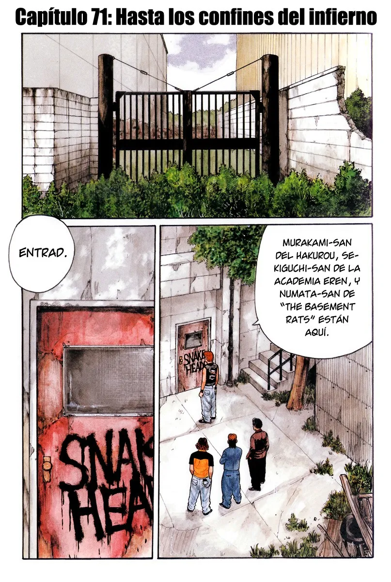Crows Capítulo 71 en Línea - página 1