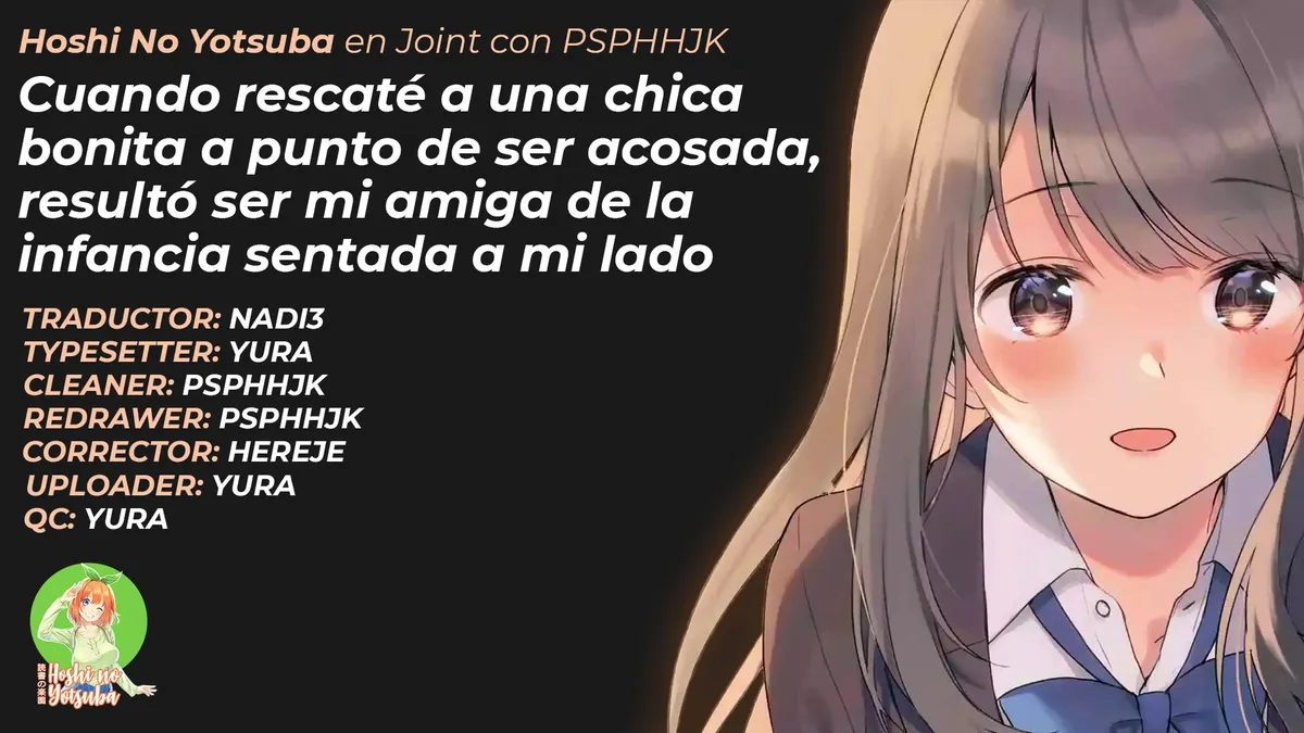Cuando rescaté a una chica bonita a punto de ser acosada, resultó ser mi amiga de la infancia sentada a mi lado. Capítulo 21 en Línea - página 1