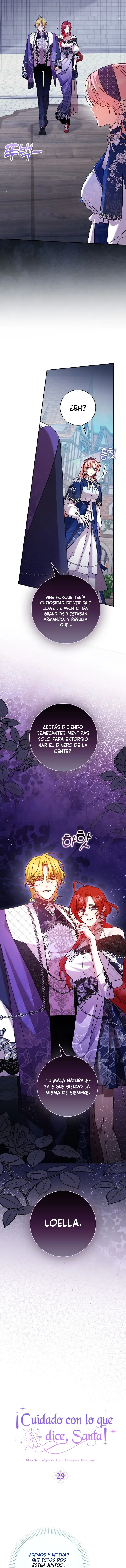 ¡Cuidado Con Lo Que Dices, Santa! Capítulo 29 en Línea - página 14