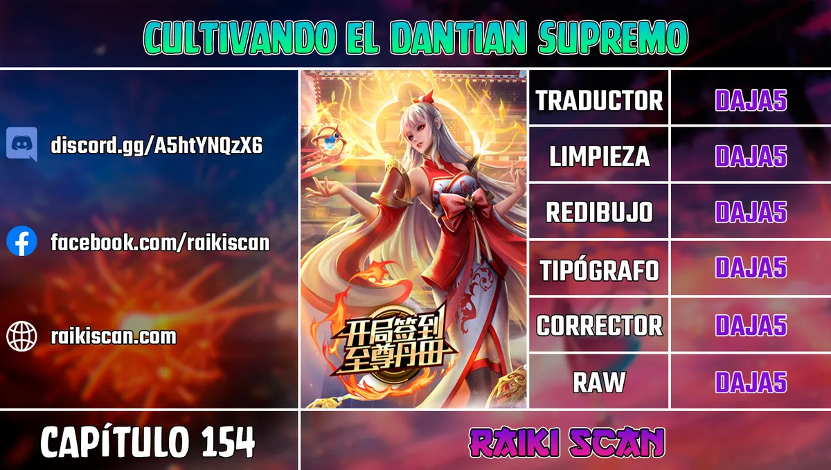 Cultivando el dantian supremo Capítulo 154 en Línea - página 1