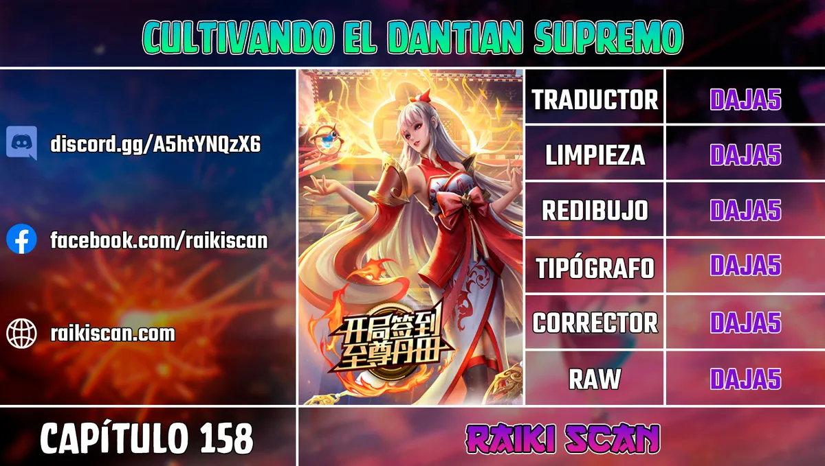 Cultivando el dantian supremo Capítulo 158 en Línea - página 1