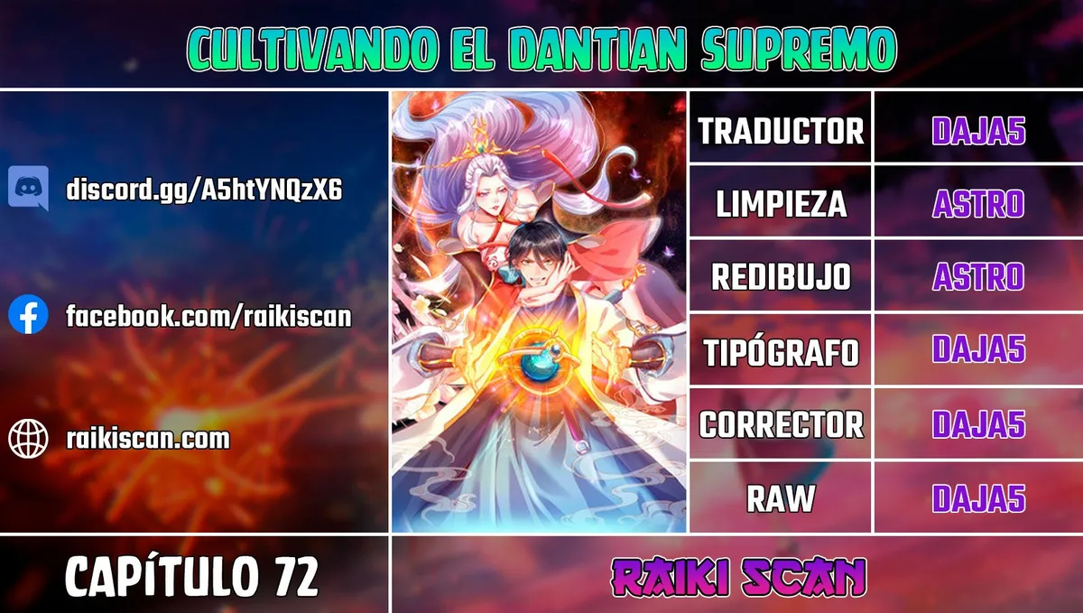 Cultivando el dantian supremo Capítulo 72 en Línea - página 1