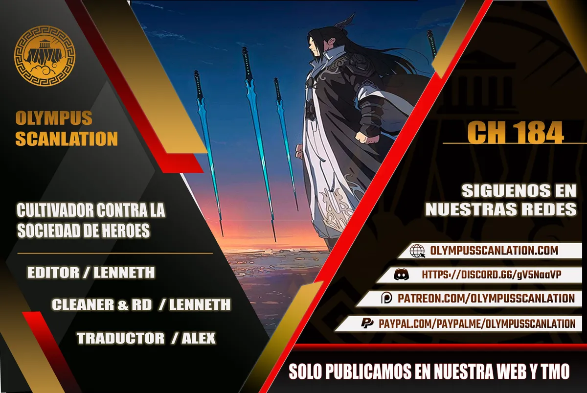 Cultivator Against Hero Society Capítulo 184 en Línea - página 1