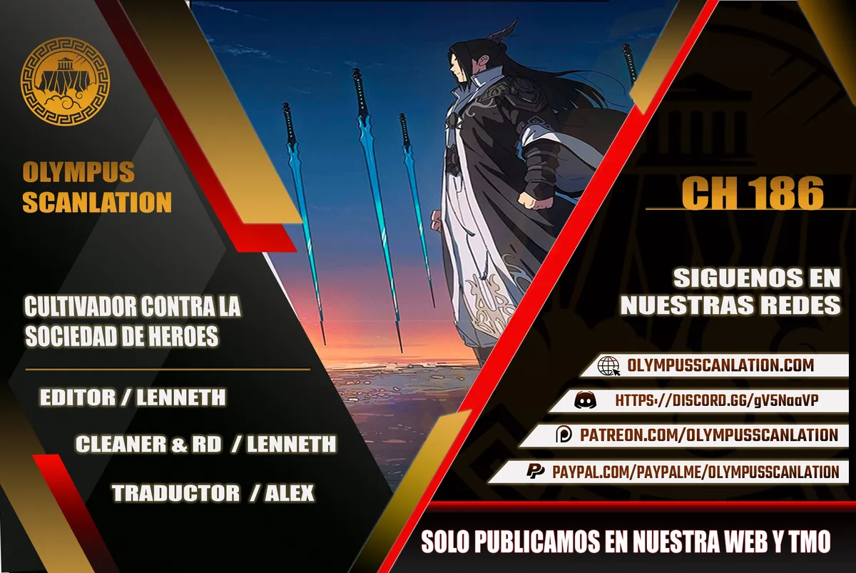 Cultivator Against Hero Society Capítulo 186 en Línea - página 1