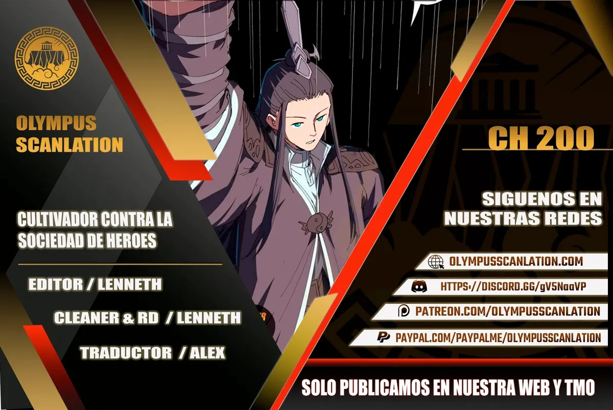 Cultivator Against Hero Society Capítulo 200 en Línea - página 1