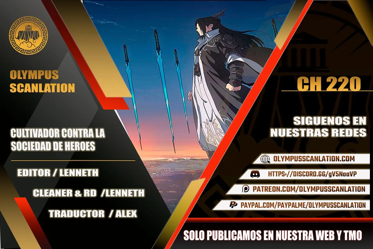 Cultivator Against Hero Society Capítulo 220 en Línea - página 1