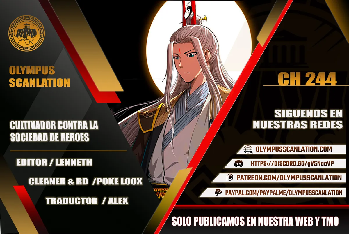 Cultivator Against Hero Society Capítulo 244 en Línea - página 1