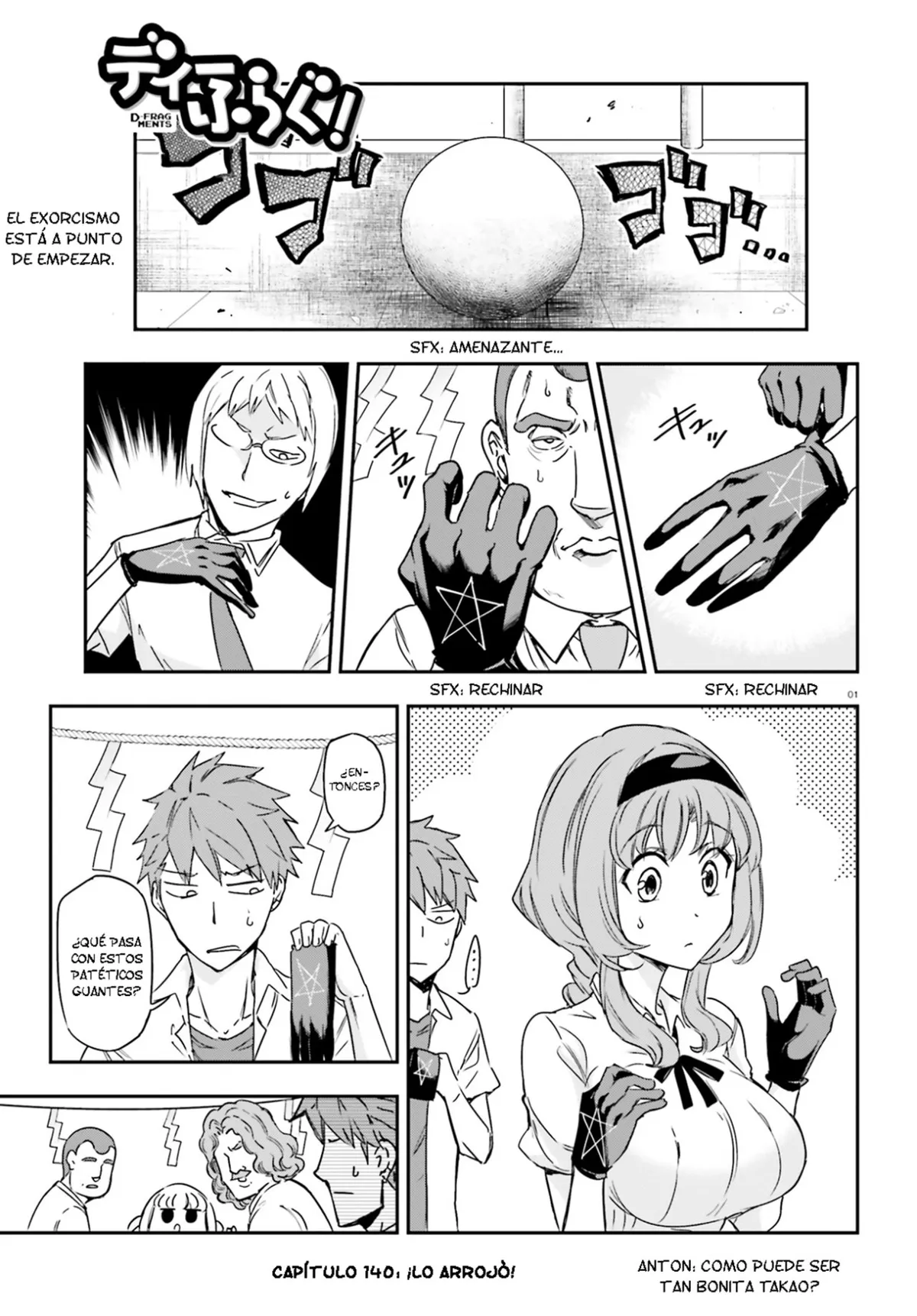 D-Frag! Capítulo 140 en Línea - página 1