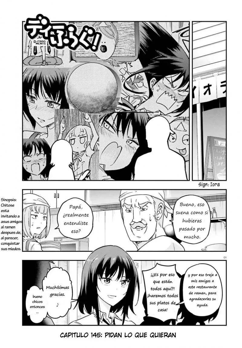 D-Frag! Capítulo 145 en Línea - página 1