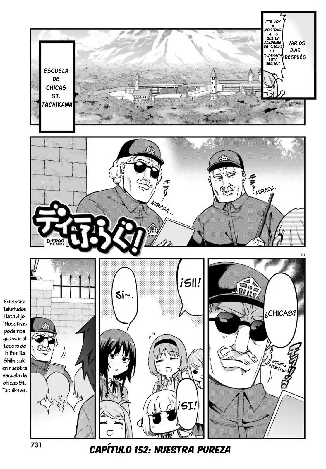 D-Frag! Capítulo 152 en Línea - página 1