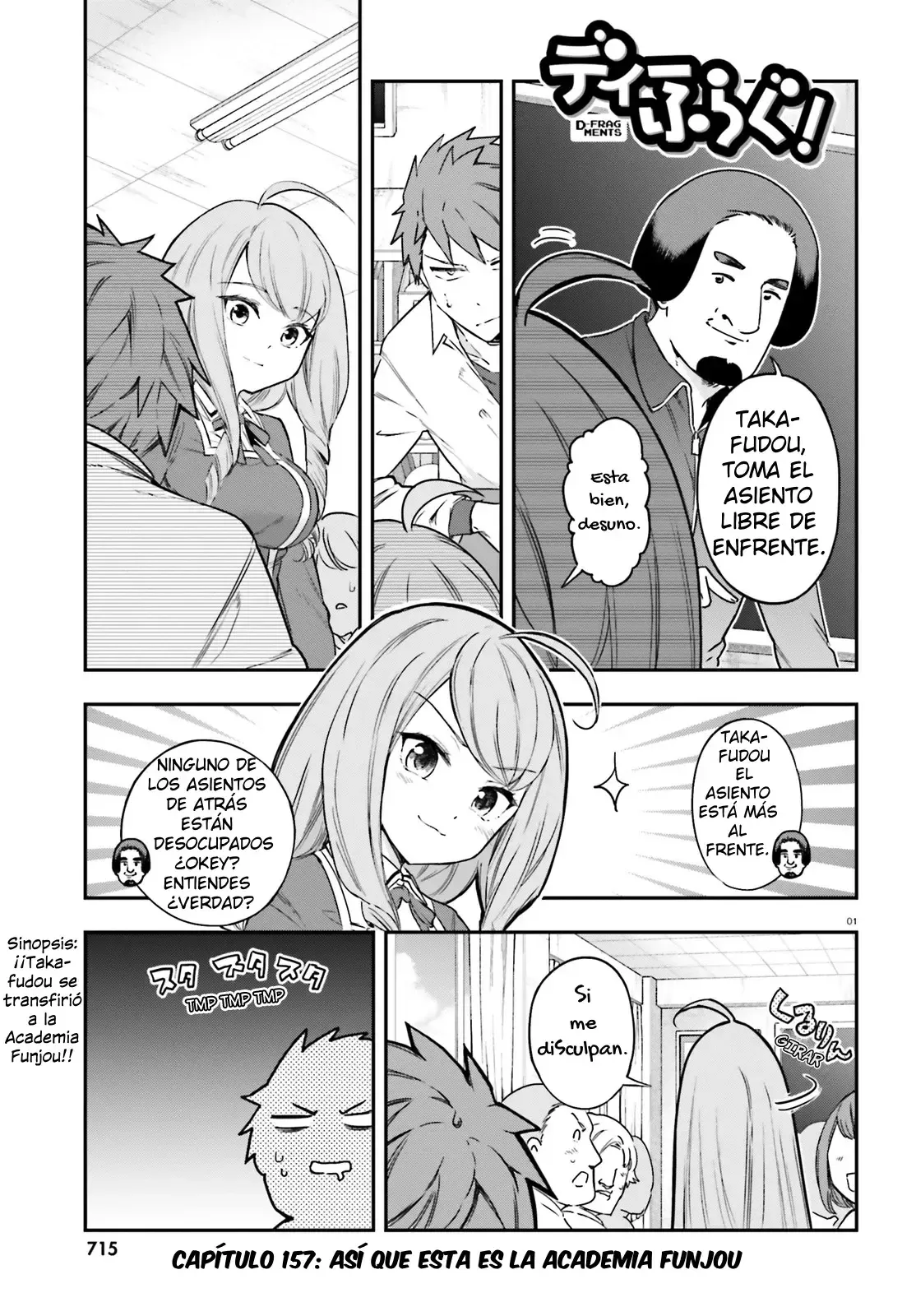 D-Frag! Capítulo 157 en Línea - página 1
