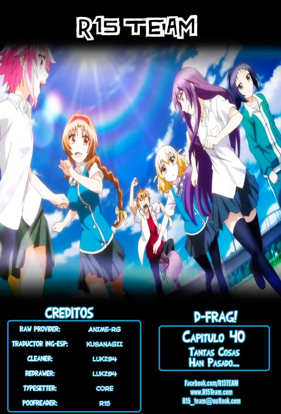 D-Frag! Capítulo 40 en Línea - página 1