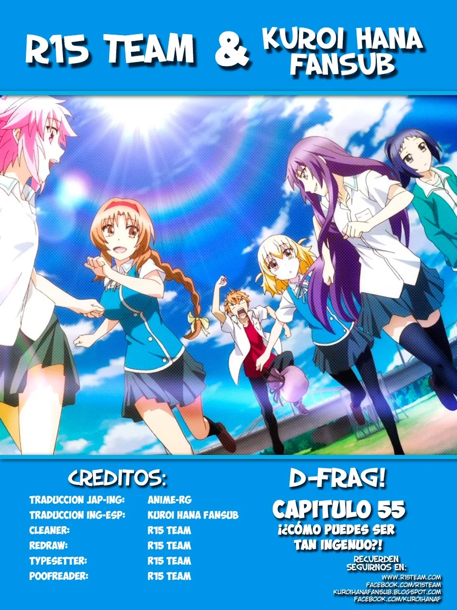 D-Frag! Capítulo 55 en Línea - página 1