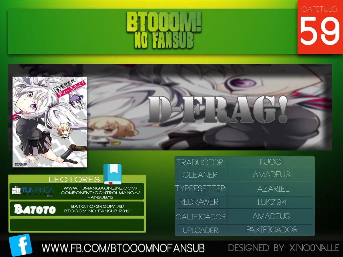D-Frag! Capítulo 59 en Línea - página 1