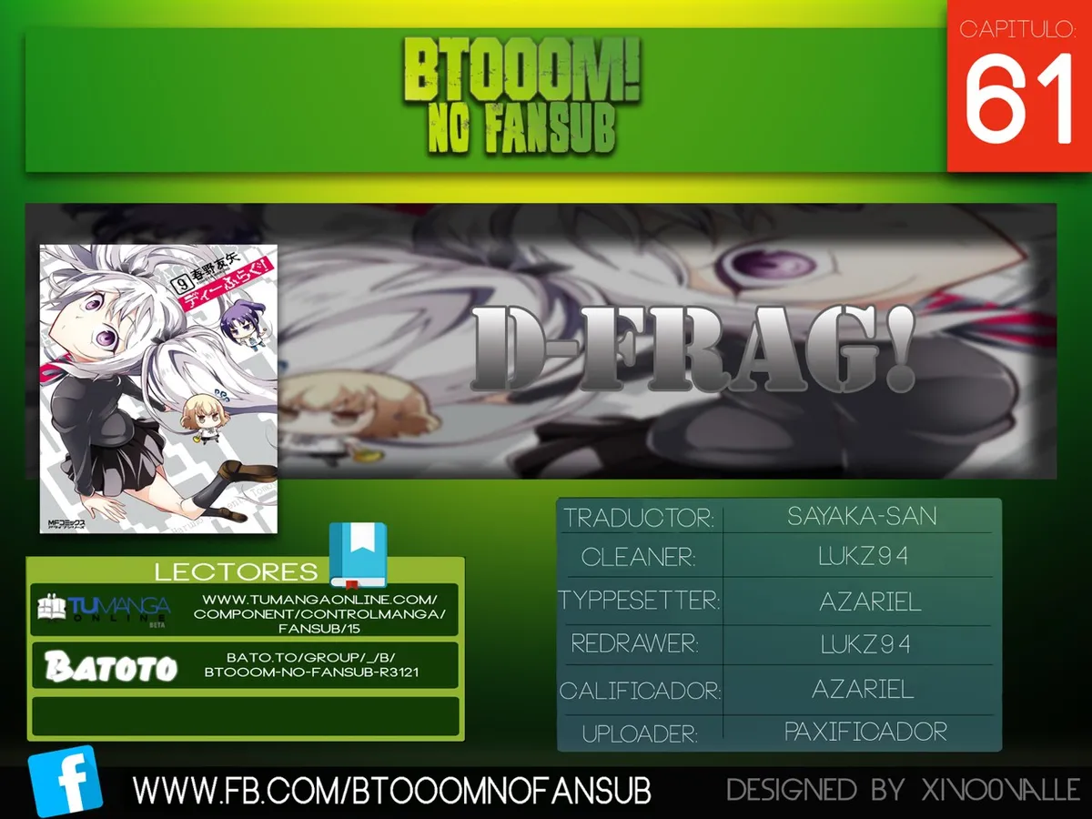 D-Frag! Capítulo 61 en Línea - página 1