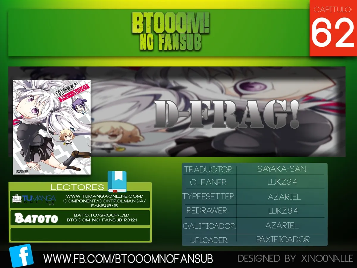 D-Frag! Capítulo 62 en Línea - página 1