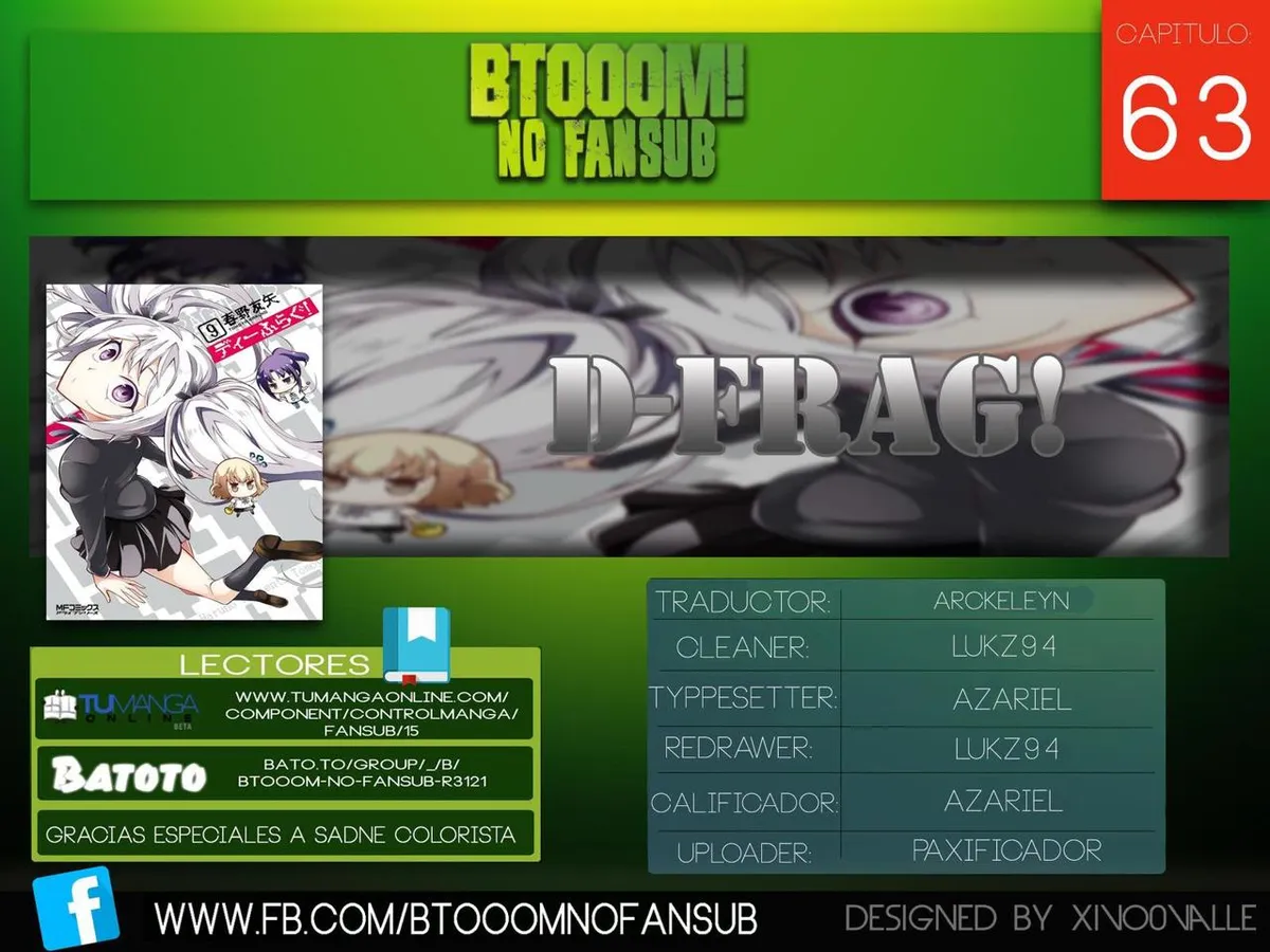 D-Frag! Capítulo 63 en Línea - página 1