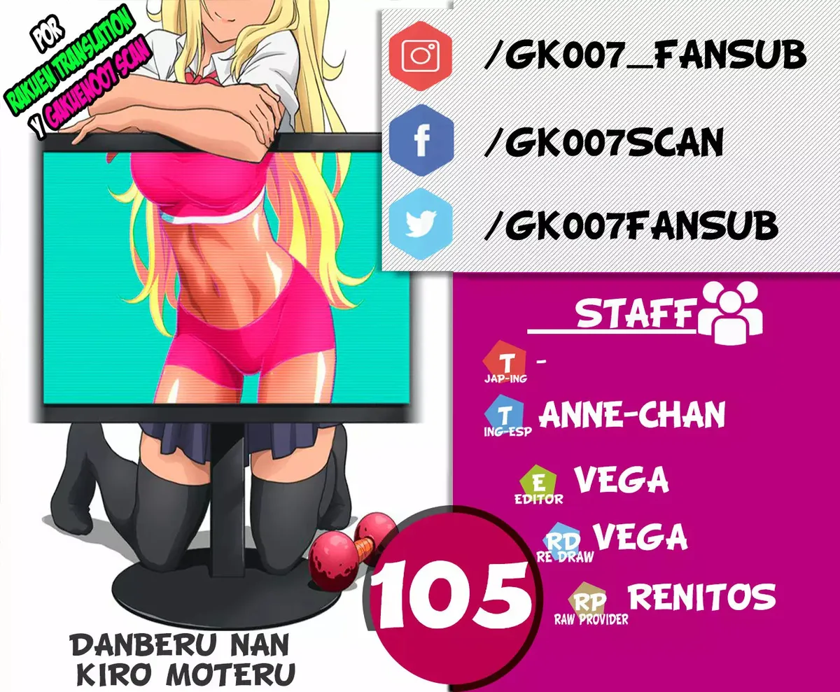 Danberu nan kiro moteru? Capítulo 105 en Línea - página 1