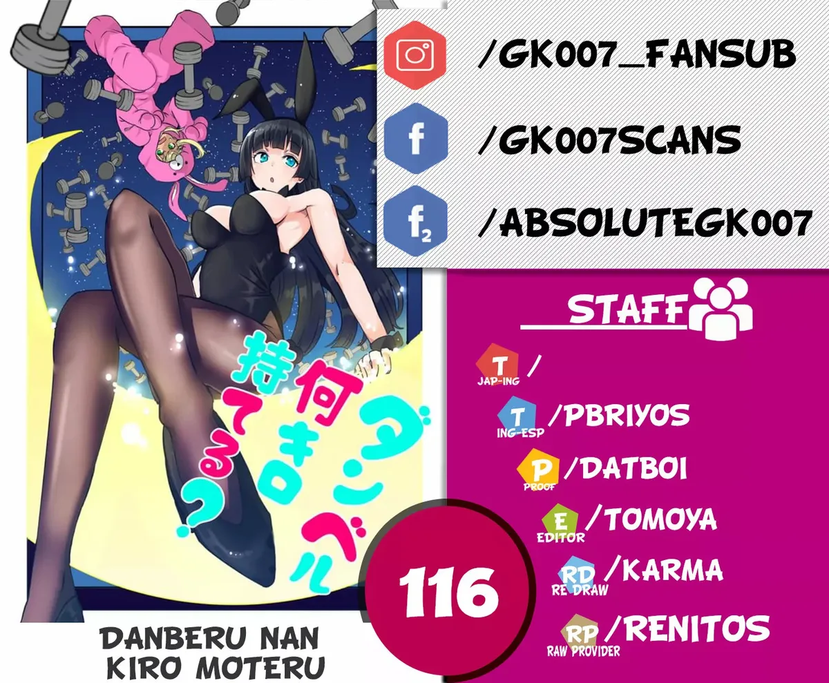 Danberu nan kiro moteru? Capítulo 116 en Línea - página 1