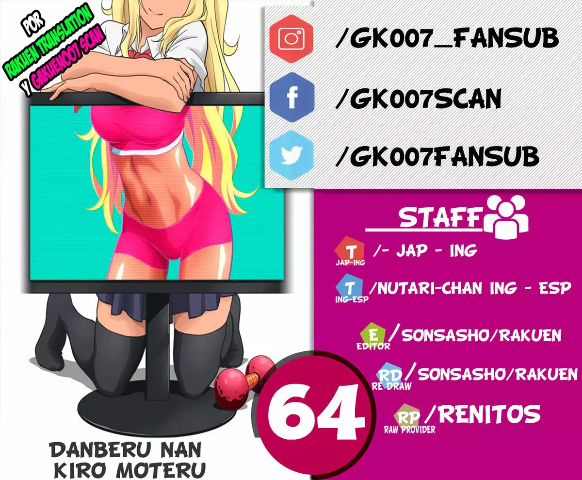Danberu nan kiro moteru? Capítulo 64 en Línea - página 1