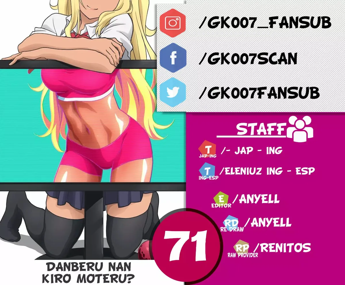 Danberu nan kiro moteru? Capítulo 71 en Línea - página 1