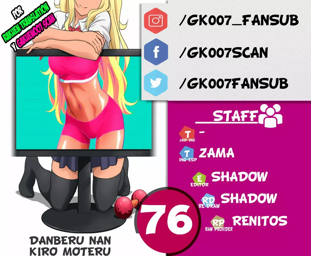 Danberu nan kiro moteru? Capítulo 76 en Línea - página 1