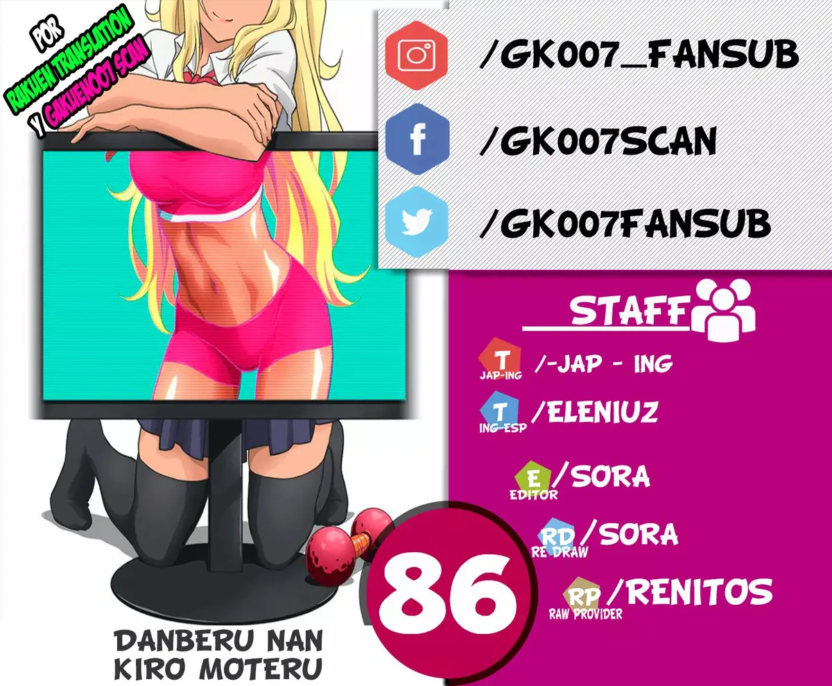 Danberu nan kiro moteru? Capítulo 86 en Línea - página 1