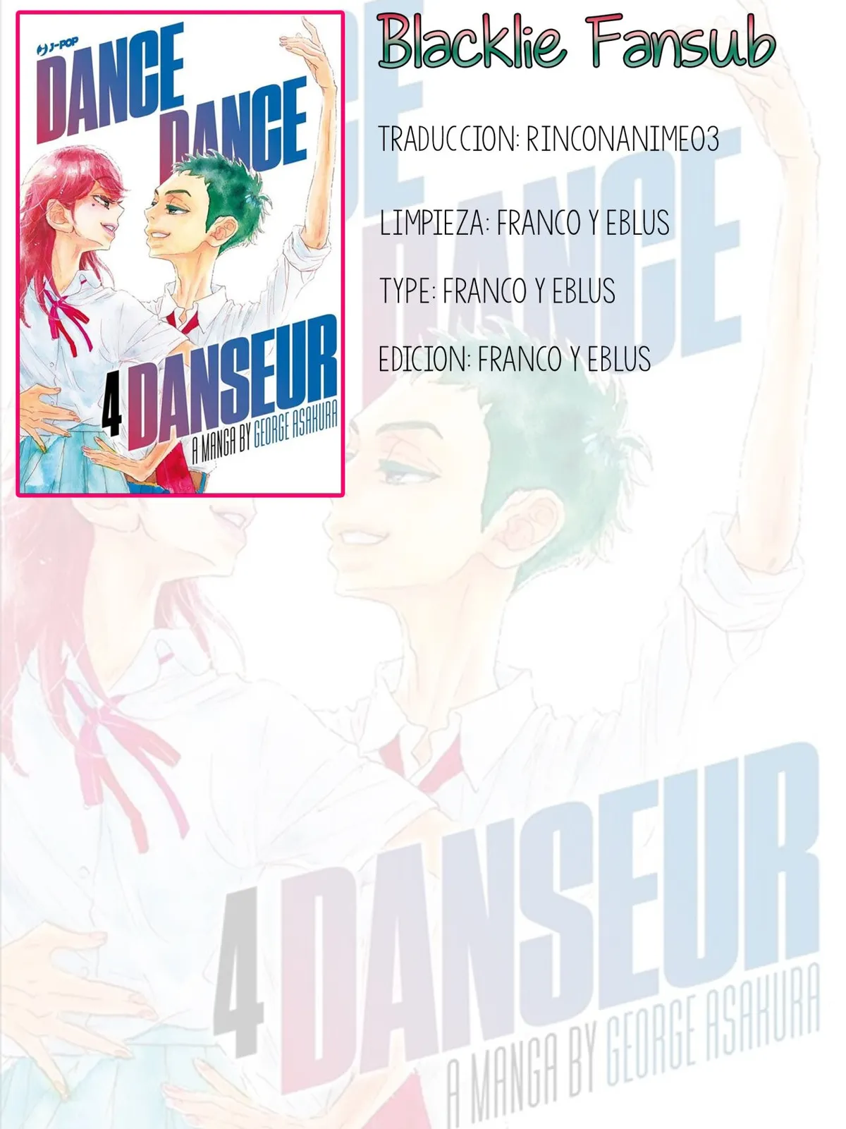 Dance Dance Danseur Capítulo 38 en Línea - página 1