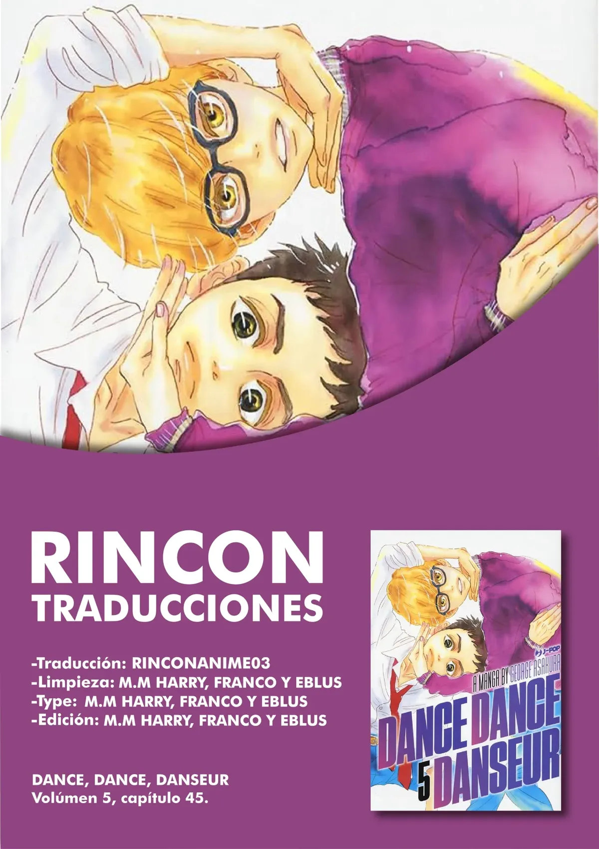 Dance Dance Danseur Capítulo 45 en Línea - página 1
