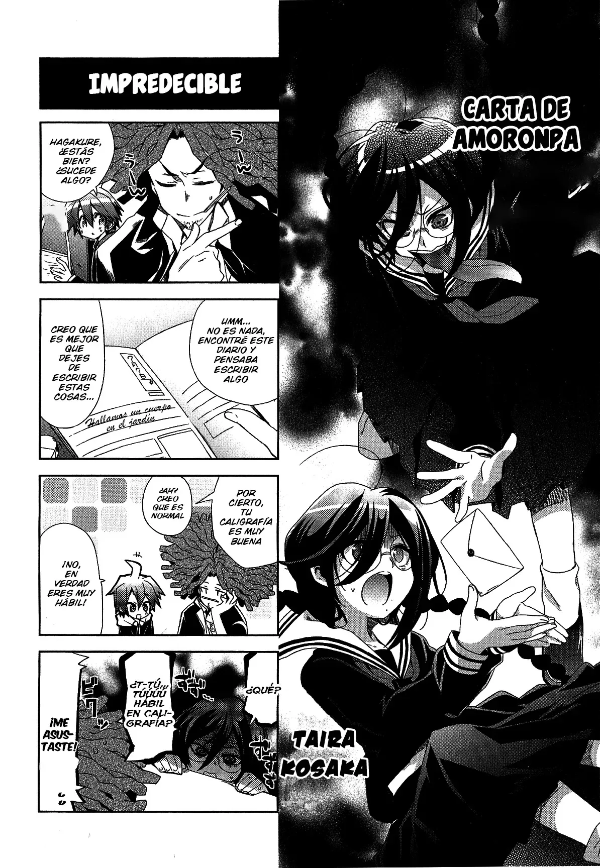 Danganronpa, Academy of Hope and High School of Despair 4Koma Kings Capítulo 4 en Línea - página 1