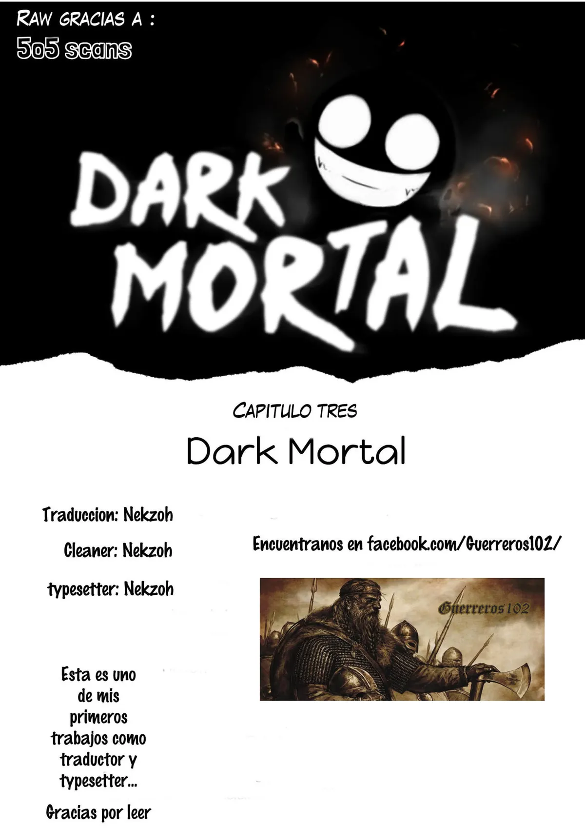 Dark Mortal Capítulo 3 en Línea - página 1