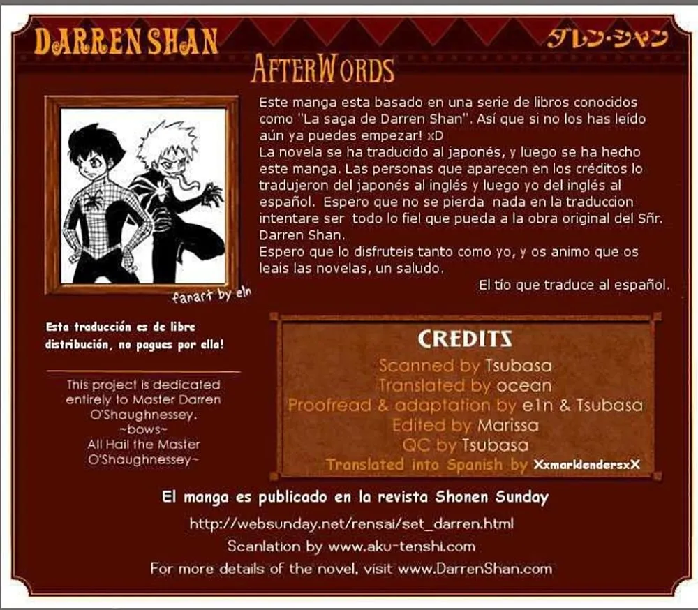 Darren Shan Capítulo 90 en Línea - página 1