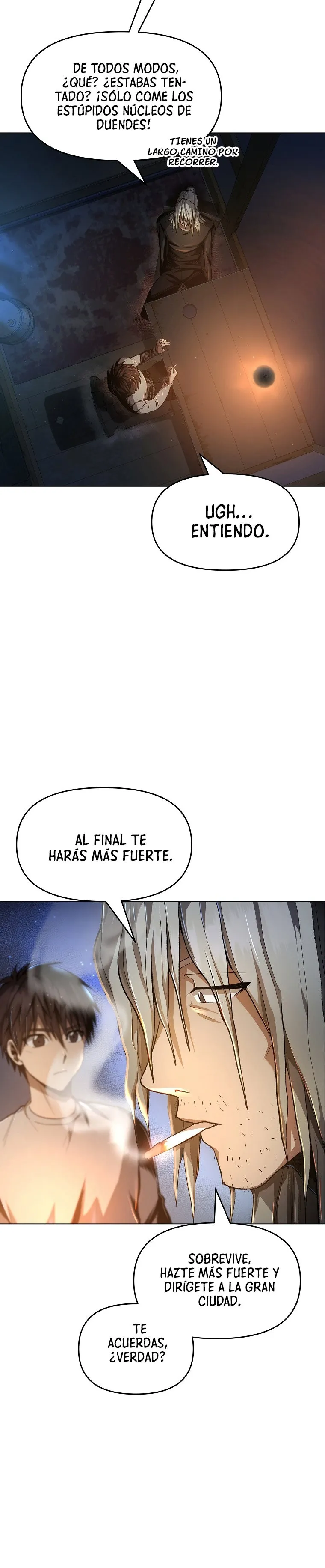 De camino a matar a dios Capítulo 3 en Línea - página 20