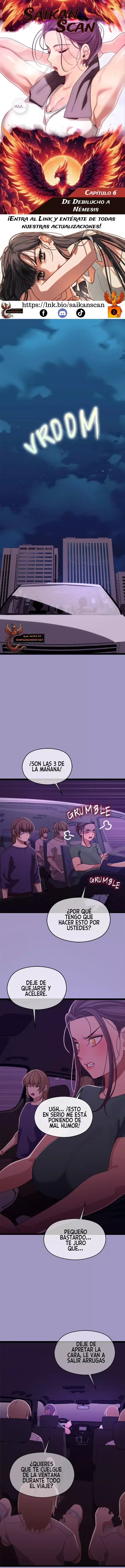 De debilucho a némesis Capítulo 6 en Línea - página 1