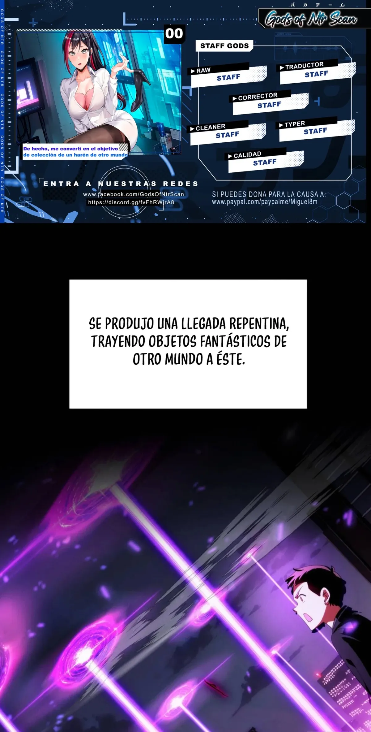 De hecho, me convertí en el objetivo de colección de un harén de otro mundo Capítulo 0 en Línea - página 1
