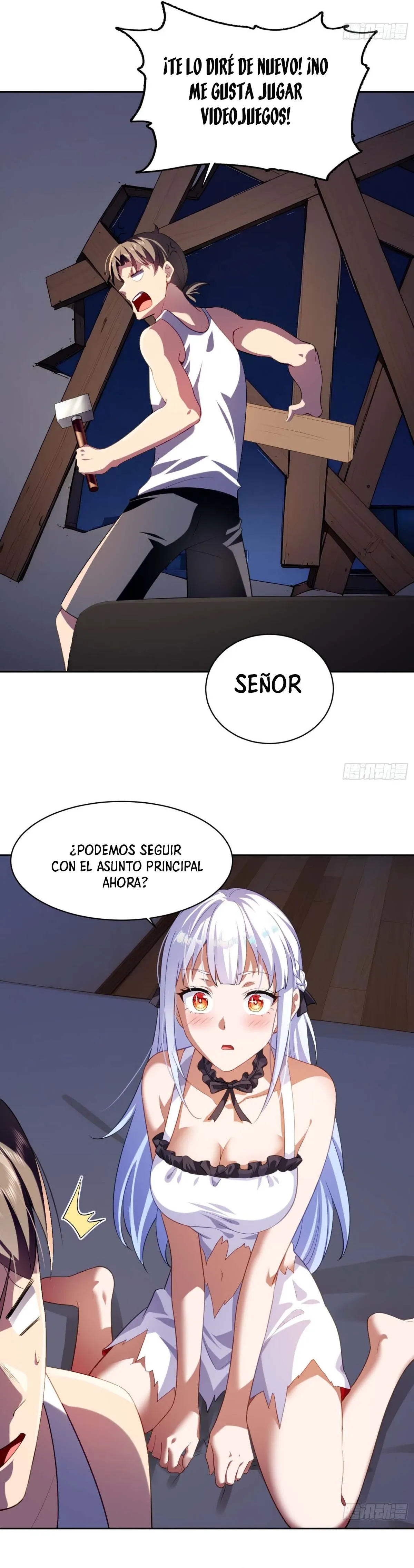 De hecho, me convertí en el objetivo de colección de un harén de otro mundo Capítulo 2 en Línea - página 27