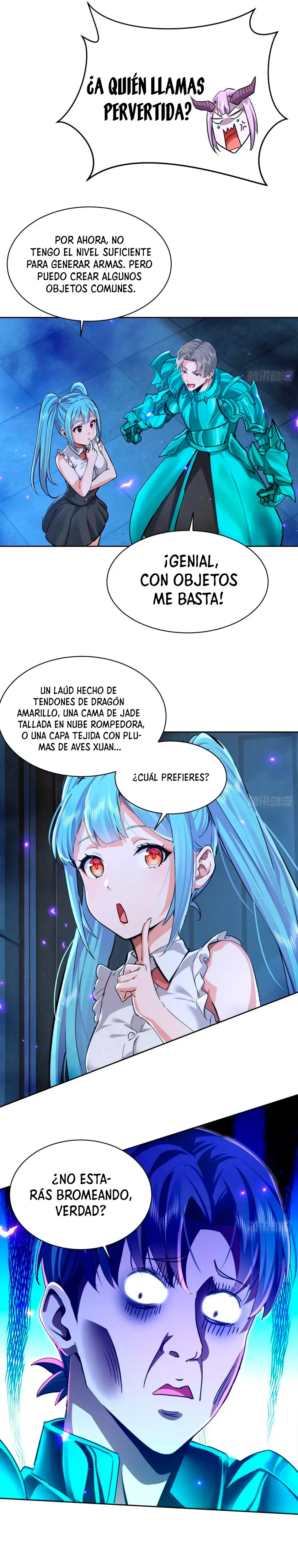 De hecho, me convertí en el objetivo de colección de un harén de otro mundo Capítulo 24 en Línea - página 5