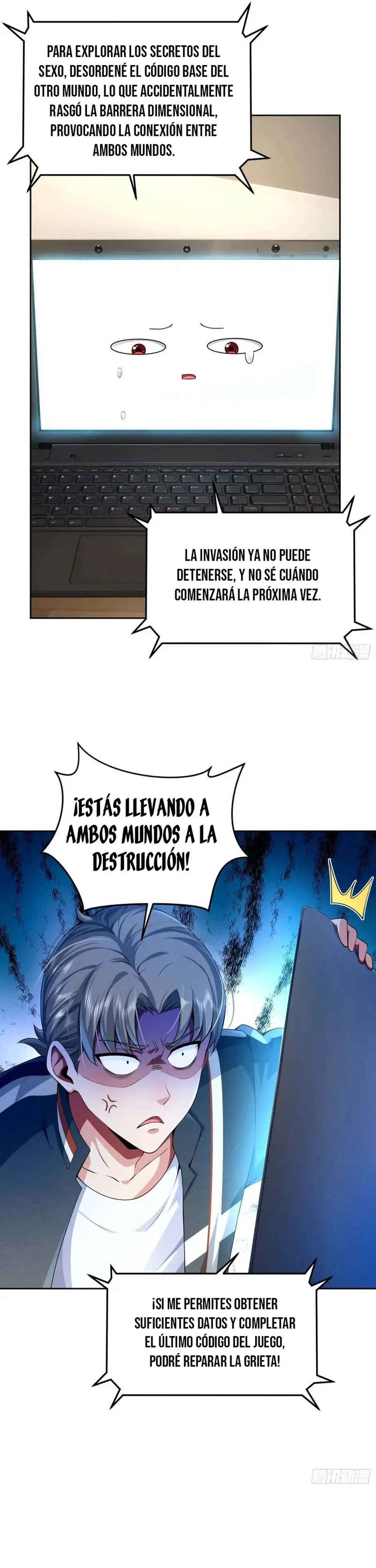 De hecho, me convertí en el objetivo de colección de un harén de otro mundo Capítulo 8 en Línea - página 9