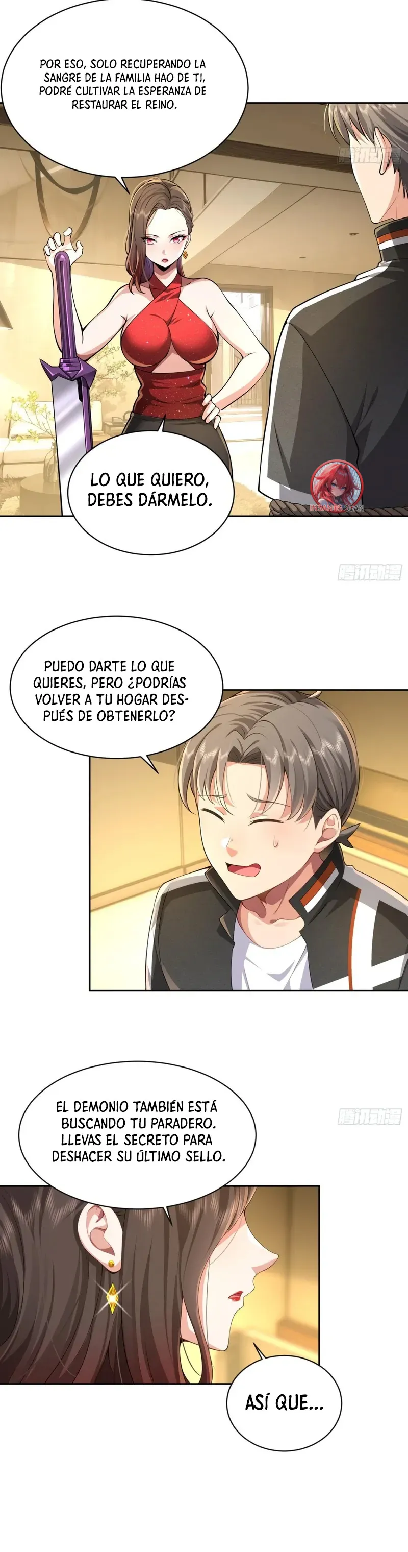 De hecho, me convertí en el objetivo de colección de un harén de otro mundo Capítulo 9 en Línea - página 5