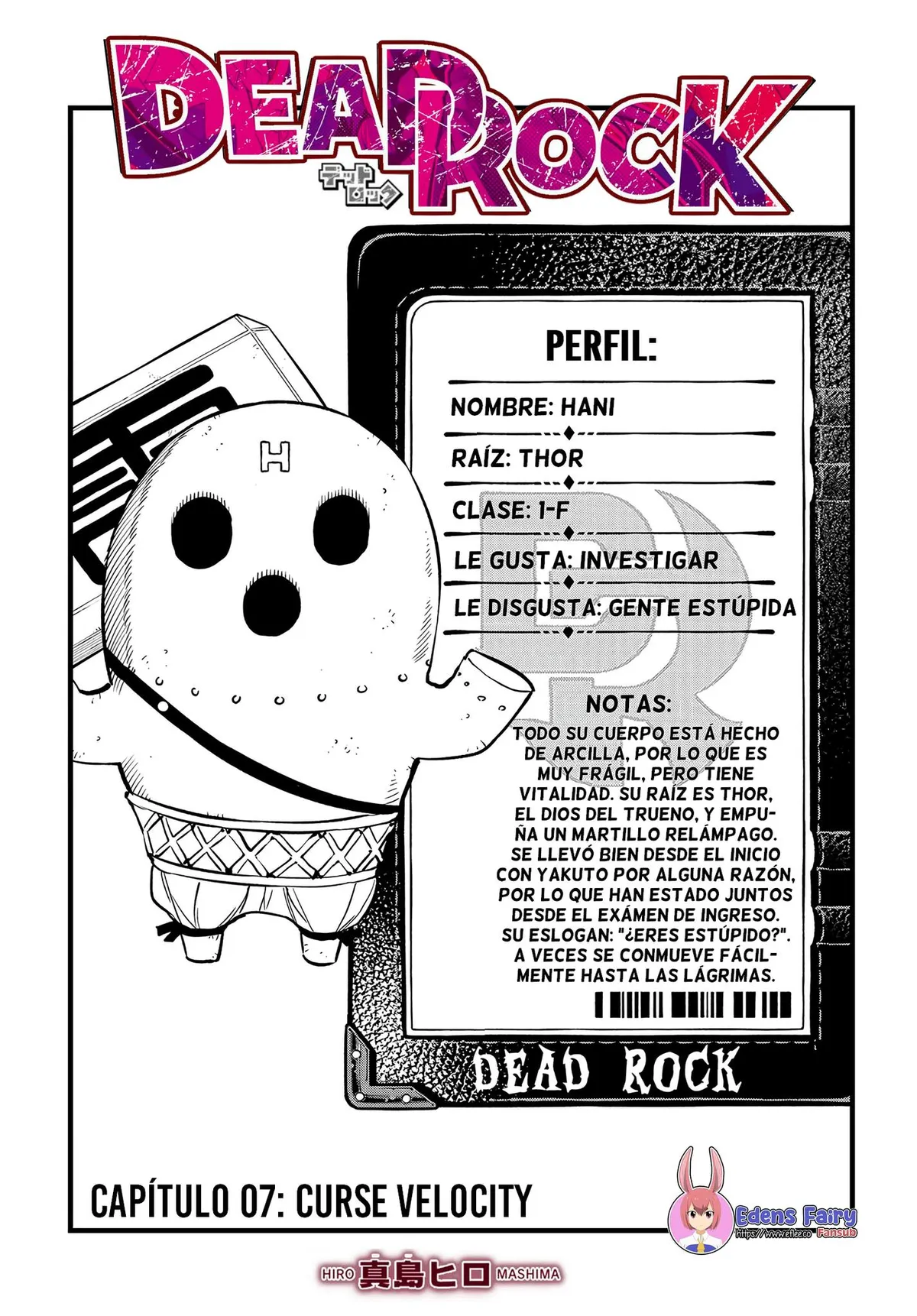 Dead Rock Capítulo 7 en Línea - página 1